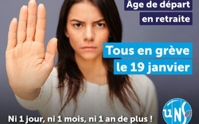 Réforme des retraites : tous concernés, tous mobilisés le 31 janvier !