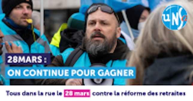 Réforme des retraites – 10ème journée de mobilisation
