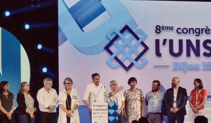 UNSA : nouveau mandat pour Laurent ESCURE
