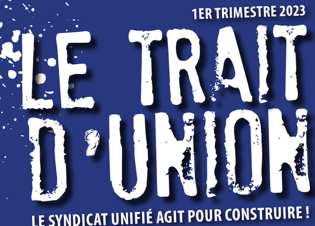 Le Trait d’Union n°142 a publié un ÉCHO à propos de la CEIDF