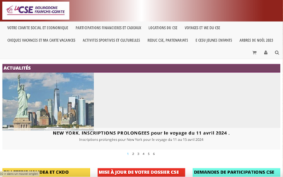 Connectez-vous au site du CSE CEBFC via l’Appli SU-UNSA