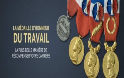MÉDAILLE DU TRAVAIL : DATES A RETENIR