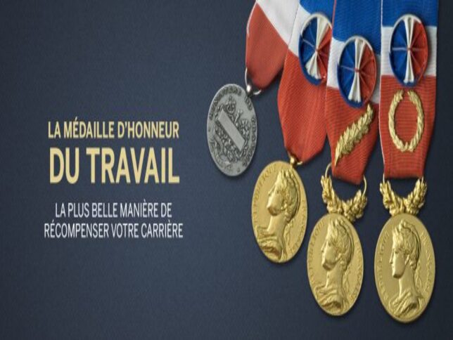 MÉDAILLE DU TRAVAIL : DATES A RETENIR