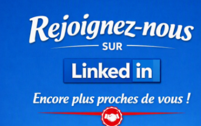 🚀 REJOINGNEZ-NOUS SUR LinkedIn !