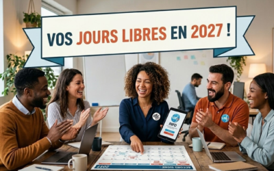 JOURS LIBRES POUR 2027
