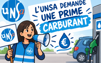 L’UNSA DEMANDE UNE PRIME CARBURANT à la CEBPL